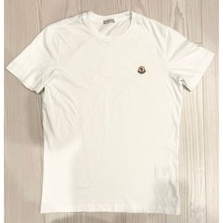 美品★ モンクレール　スリムフィット　Tシャツ　ホワイト　サイズS