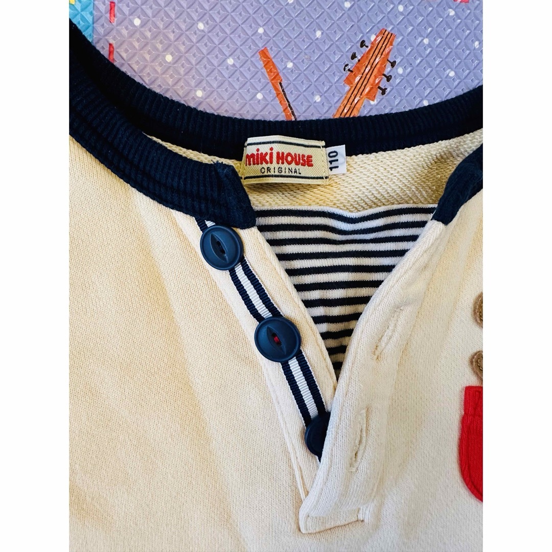 mikihouse(ミキハウス)のミキハウス　トレーナー キッズ/ベビー/マタニティのキッズ服男の子用(90cm~)(ニット)の商品写真