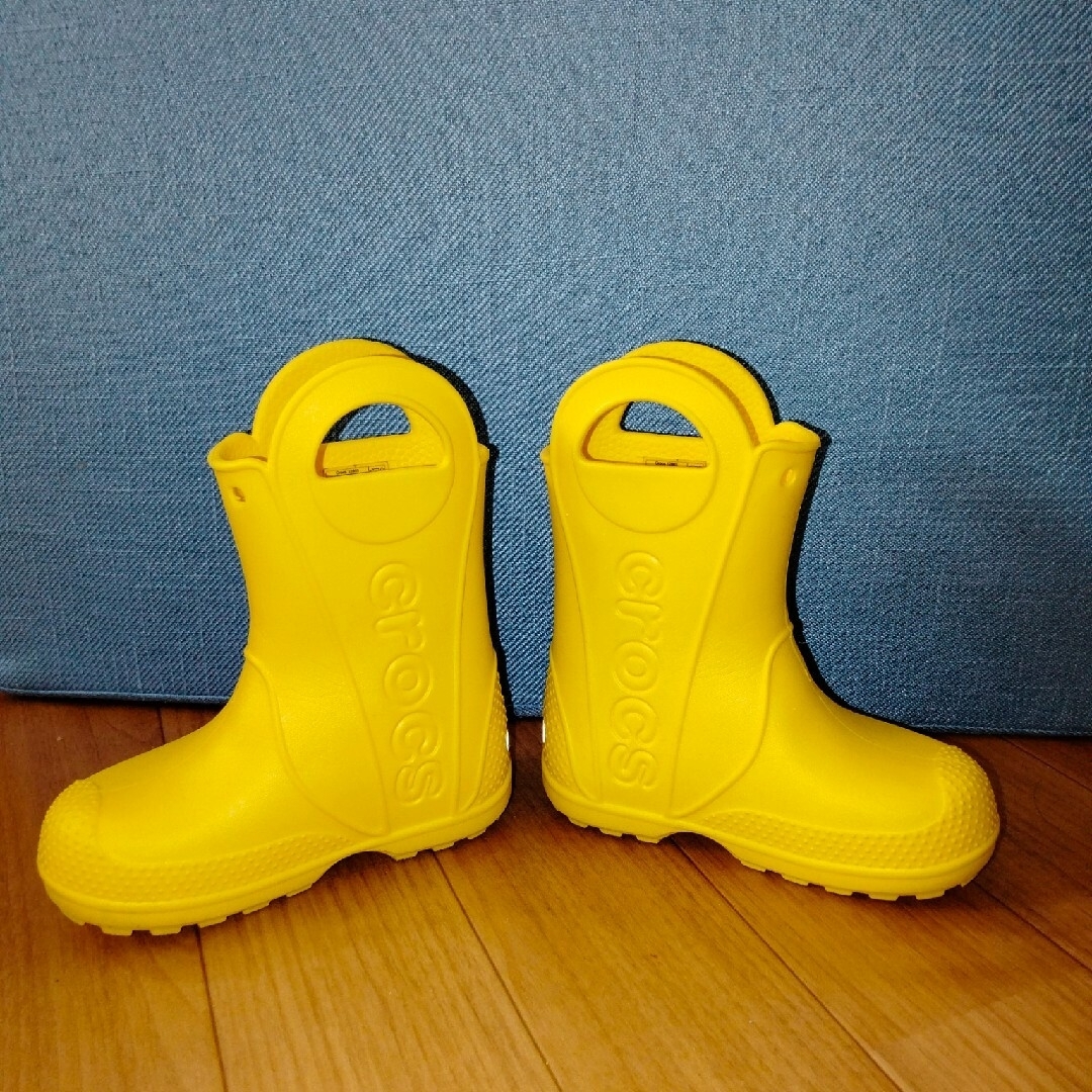 crocs(クロックス)のクロックス　レインブーツ　16.5cm キッズ/ベビー/マタニティのキッズ靴/シューズ(15cm~)(長靴/レインシューズ)の商品写真