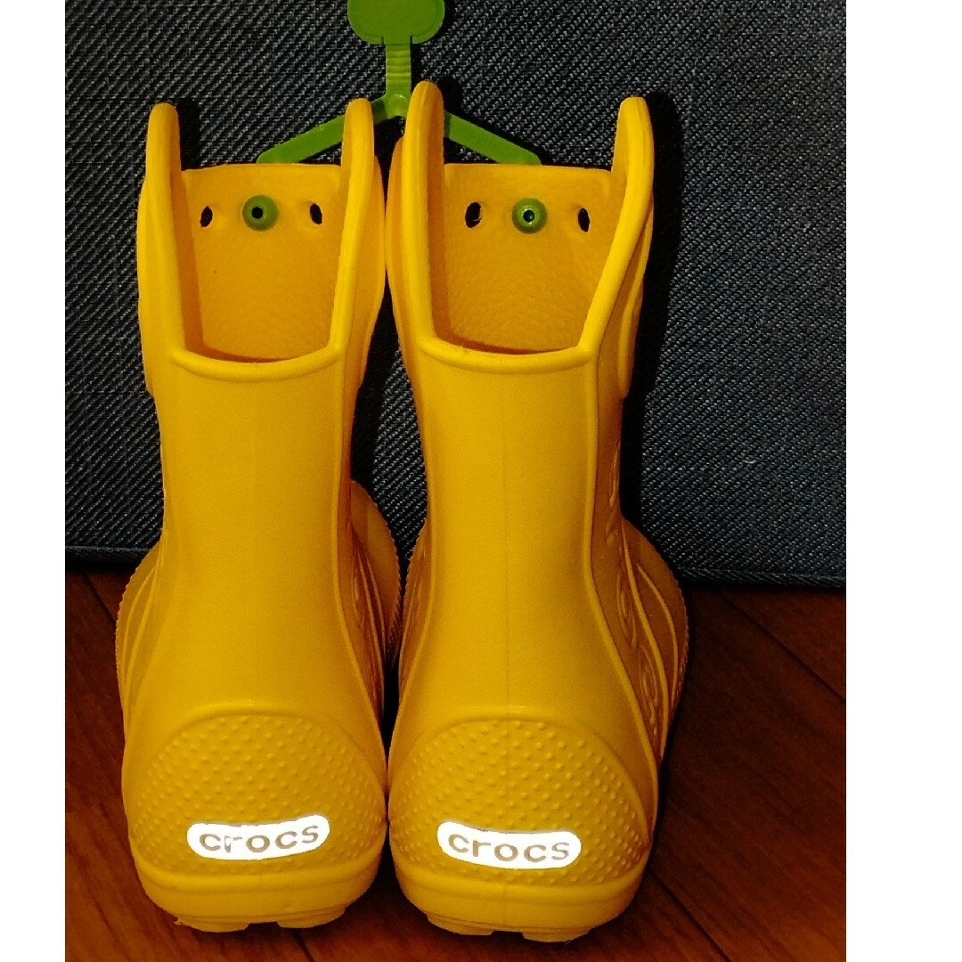 crocs(クロックス)のクロックス　レインブーツ　16.5cm キッズ/ベビー/マタニティのキッズ靴/シューズ(15cm~)(長靴/レインシューズ)の商品写真