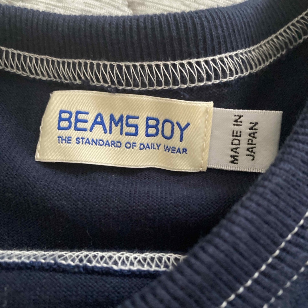 BEAMS BOY(ビームスボーイ)のビームス　BEAMS  BMSB ネイビー レディースのトップス(Tシャツ(長袖/七分))の商品写真