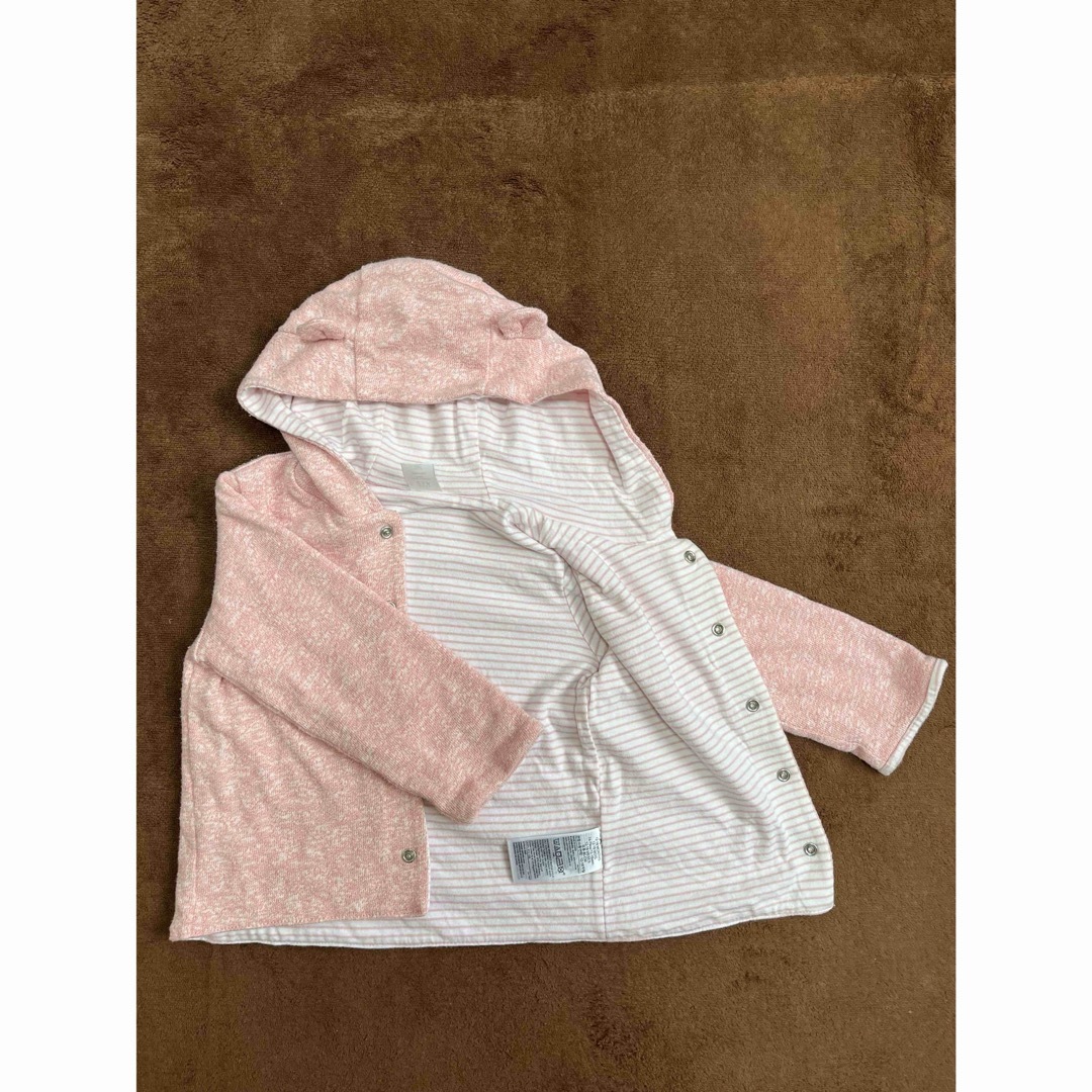 babyGAP(ベビーギャップ)のbaby Gap くま耳 パーカー 80 キッズ/ベビー/マタニティのベビー服(~85cm)(その他)の商品写真