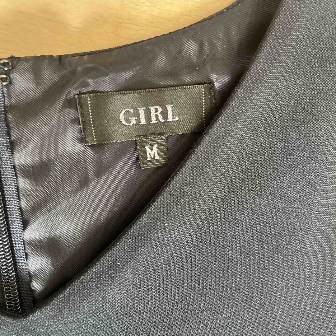 GIRL(ガール)のワンピース　ドレス レディースのフォーマル/ドレス(ミディアムドレス)の商品写真