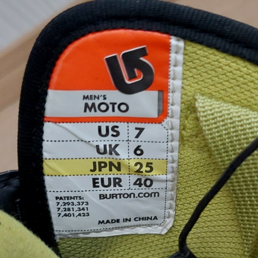 BURTON(バートン)のバートン motoメンズブーツ25 スポーツ/アウトドアのスノーボード(ブーツ)の商品写真