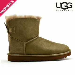 アグ(UGG)の【HICKORY】アグ ミニ ベイリーボウ 2 ブーツ レディース ムートンブーツ シープスキン リボン ヒッコリー UGG MINI BAILEY BOW II【送料無料】(ブーツ)