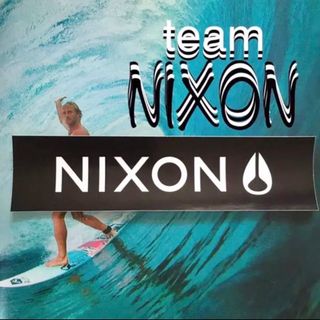 NIXONニクソンUS限定BIGboxロゴバナーステッカー