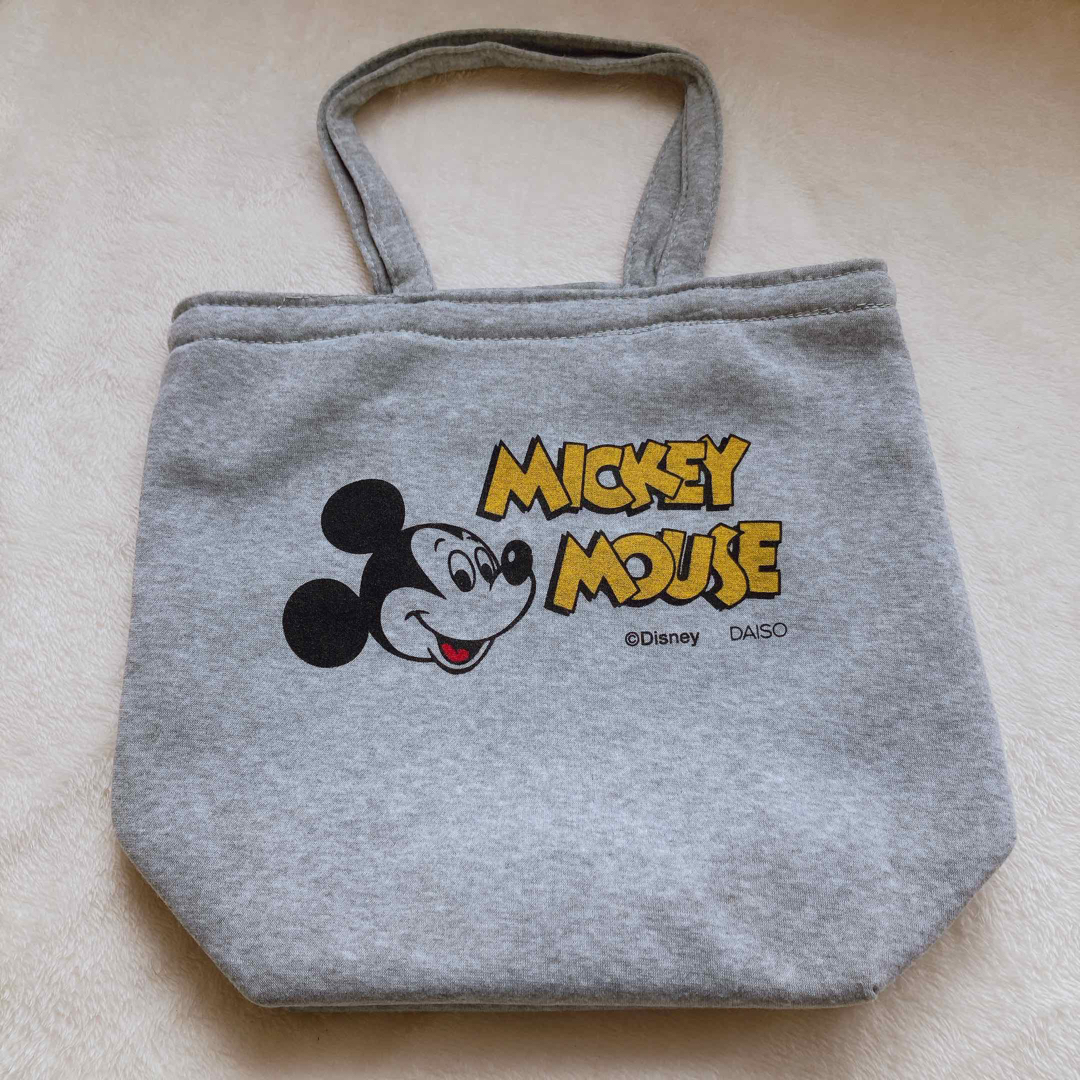 Disney(ディズニー)のディズニー ミッキーマウス トートバッグ エコバッグ TDL シール付 ミッキー レディースのバッグ(トートバッグ)の商品写真