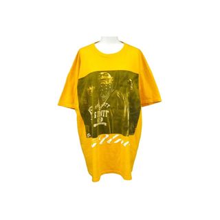 G-Unit 50cent 半袖 ヴィンテージ Ｔシャツ フルーツオブザルーム イエロー コットン サイズXL 2004 美品 中古 59803(Tシャツ(半袖/袖なし))