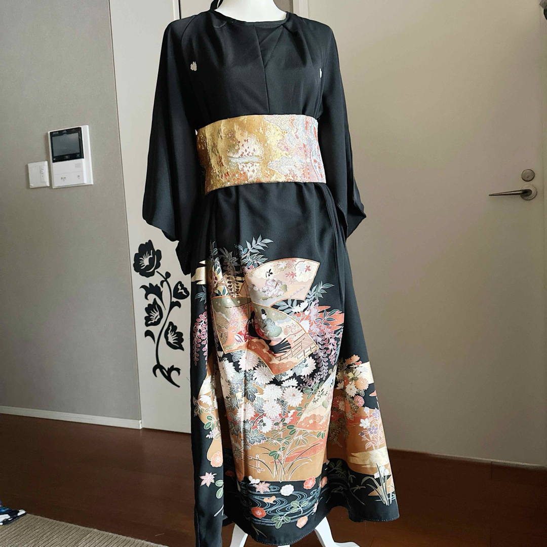着物リメイク 留袖からフルオーダーワンピースドレスの通販 by 着物リメイク 留袖からフルオーダーワンピースドレスの通販 by