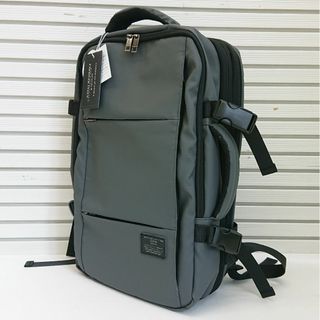 新品 GUSCIO グッシオ ウォーモ 19-8035 ビジネスリュック グレィ(バッグパック/リュック)