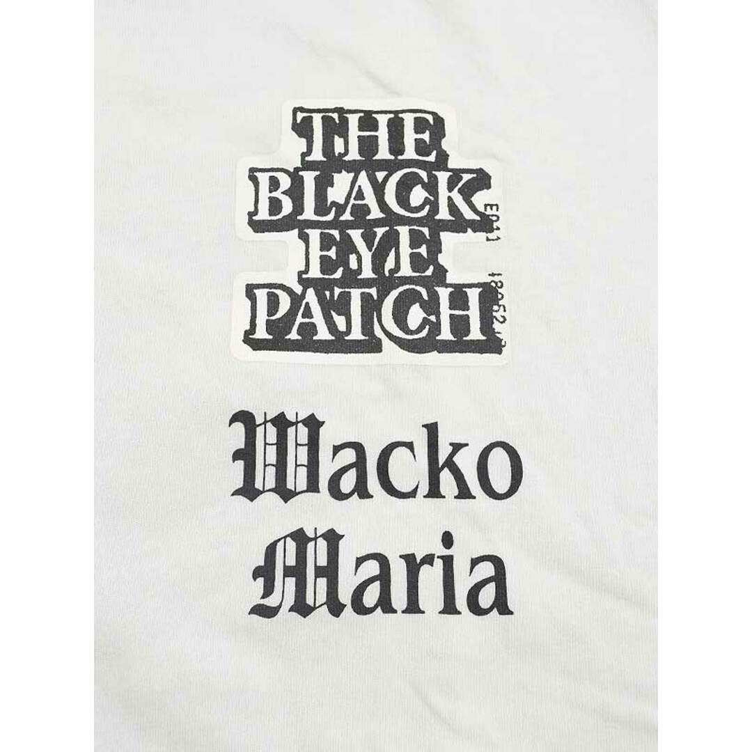 WACKO MARIA(ワコマリア)のWACKO MARIA × BlackEyePatch ワコマリア×ブラックアイパッチ 22SS プリントTシャツ ホワイト XL メンズのトップス(Tシャツ/カットソー(半袖/袖なし))の商品写真