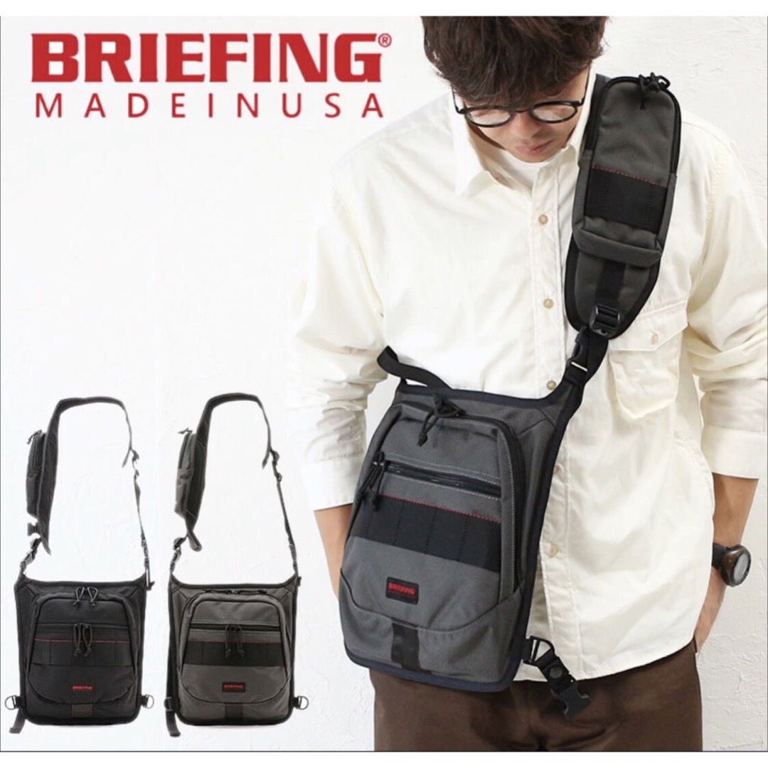 BRIEFING(ブリーフィング)の【新品タグ付】BRIEFING CLOUD TRIPPER ショルダーバッグ メンズのバッグ(ショルダーバッグ)の商品写真