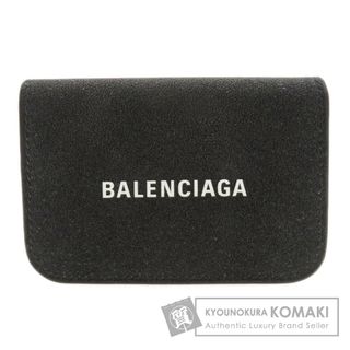 バレンシアガ(Balenciaga)のBALENCIAGA 593813 三つ折り ミニウォレット キャッシュ ラメ 二つ折り財布（小銭入れあり） カーフ レディース(財布)