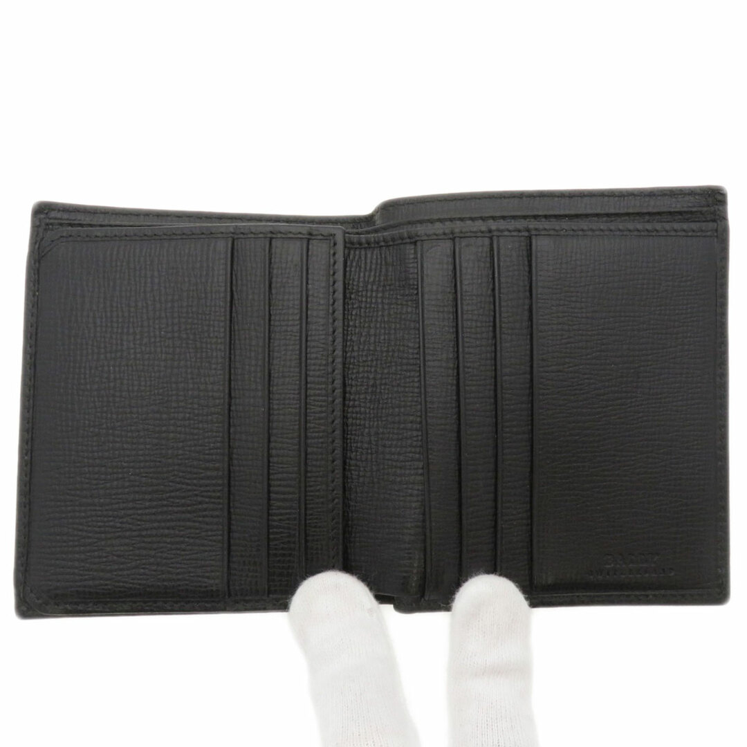 Bally - BALLY ロゴモチーフ 二つ折り財布(小銭入れなし) カーフ Bally - BALLY ロゴモチーフ 二つ折り財布(小銭入れなし) カーフ