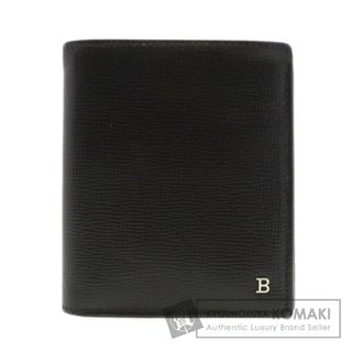 BALLY ロゴモチーフ 二つ折り財布（小銭入れなし） カーフ メンズ