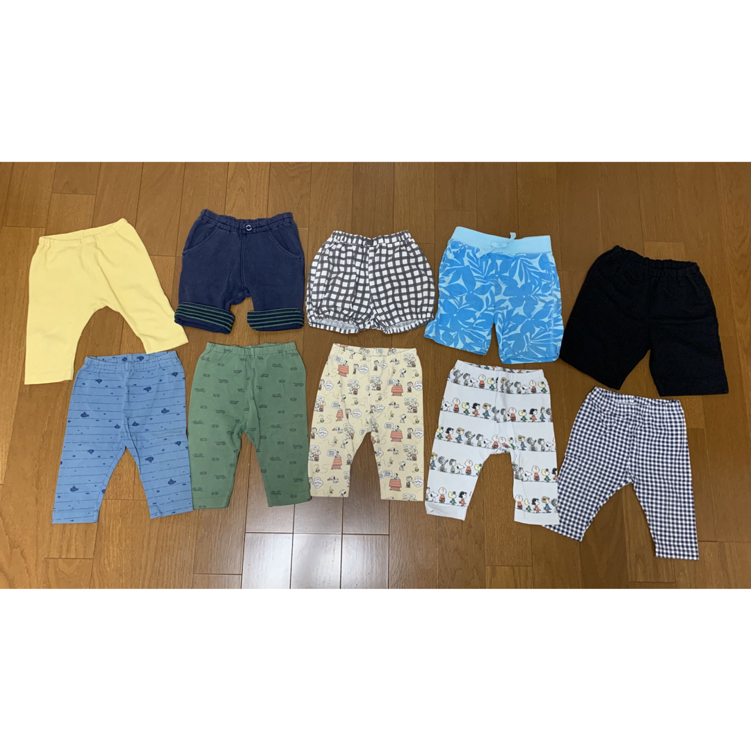 UNIQLO(ユニクロ)の★29点まとめ売り★子供服 夏物　90cm ユニクロ　gap 無印　ファミリア キッズ/ベビー/マタニティのキッズ服男の子用(90cm~)(Tシャツ/カットソー)の商品写真