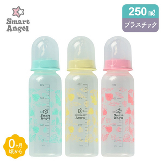 SmartAngel - SmartAngel哺乳瓶3本＆ChuChuベビー付け替え用乳首3個