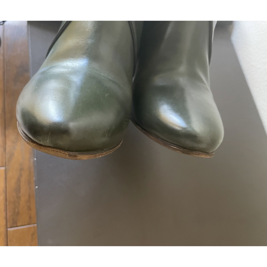 フランコマルティーニ  本革 ロングブーツ 36 レディースの靴/シューズ(ブーツ)の商品写真
