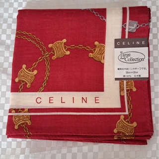 セリーヌ(celine)の値下げ新品 セリーヌ ハンカチ スカーフ ５８cm(ハンカチ)
