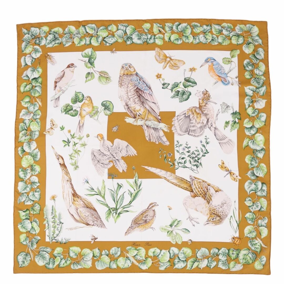 HERMES - エルメス HERMES スカーフ カレ90 La vie au grand air HERMES - エルメス HERMES スカーフ カレ90 La vie au grand air