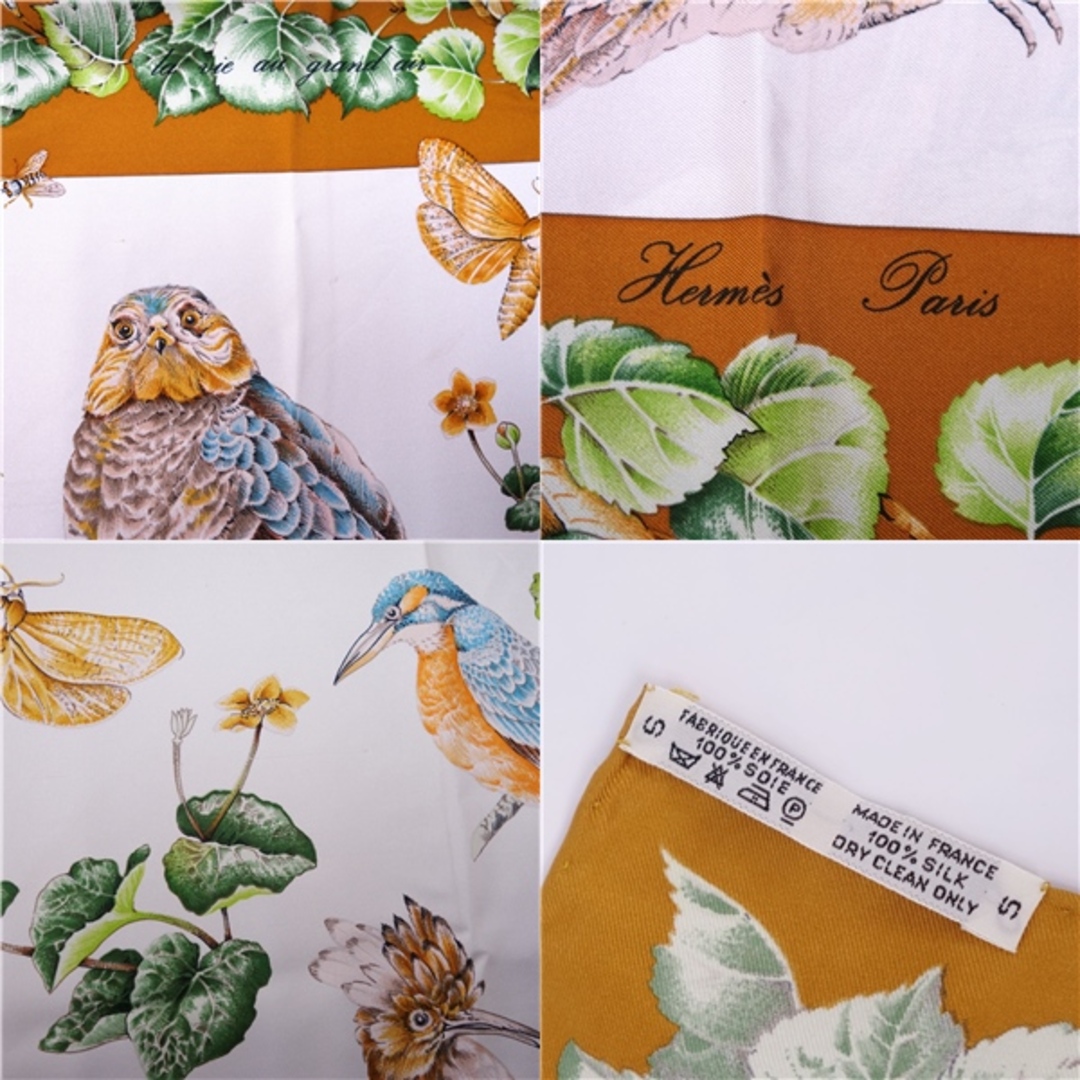 HERMES - エルメス HERMES スカーフ カレ90 La vie au grand air HERMES - エルメス HERMES スカーフ カレ90 La vie au grand air