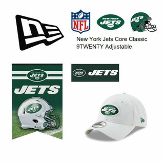 ニューエラー(NEW ERA)のニューエラ　NFL JETSジェッツ　920アジャスタブルキャップ ホワイト(キャップ)