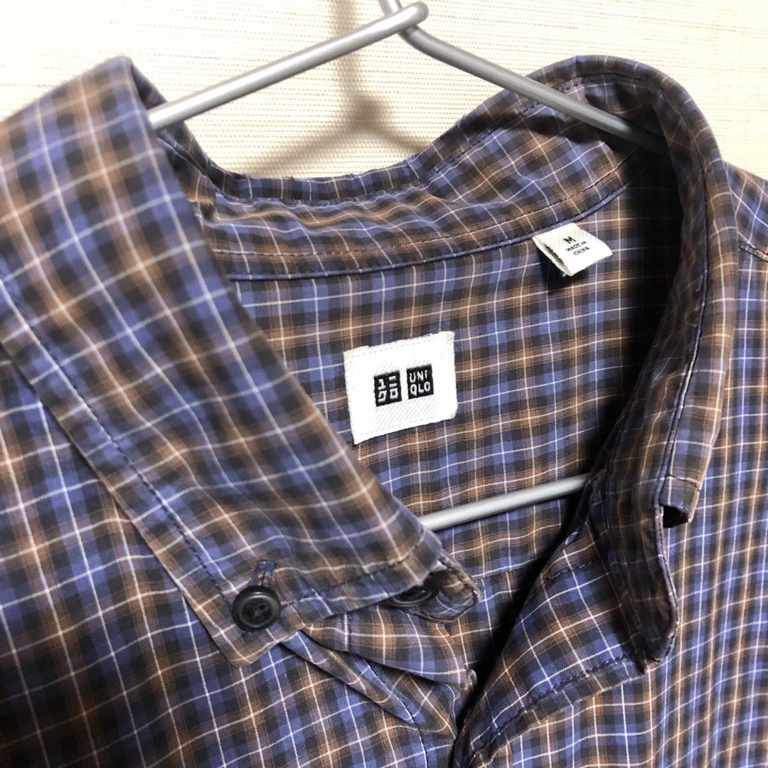 UNIQLO(ユニクロ)のユニクロ　シャツ　Mサイズ メンズのトップス(シャツ)の商品写真