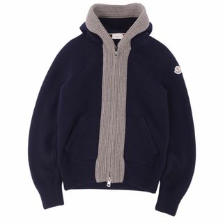 MONCLER - 美品 モンクレール MONCLER ニット カーディガン パーカー MONCLER - 美品 モンクレール MONCLER ニット カーディガン パーカー