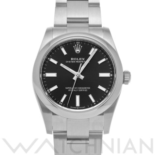 ロレックス(ROLEX)の中古 ロレックス ROLEX 124200 ランダムシリアル ブライトブラック ユニセックス 腕時計(腕時計)