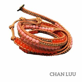 チャンルー(CHAN LUU)のCHAN LUU 5連ブレスレット レディース 天然石 ビーズ 925(ブレスレット/バングル)
