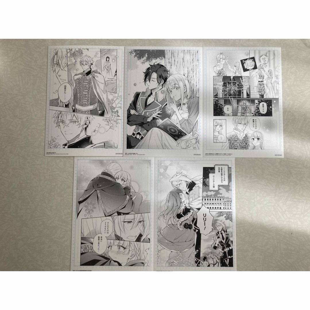 フロースコミック 6周年フェア 特典 B6サイズ複製原画カード　聖女の魔力 エンタメ/ホビーのアニメグッズ(その他)の商品写真
