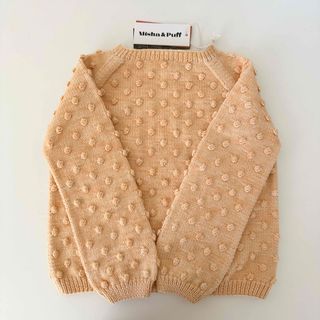 ミーシャアンドパフ(Misha & Puff)のMisha&Puff Popcorn sweater Blush 6-7y(ニット)