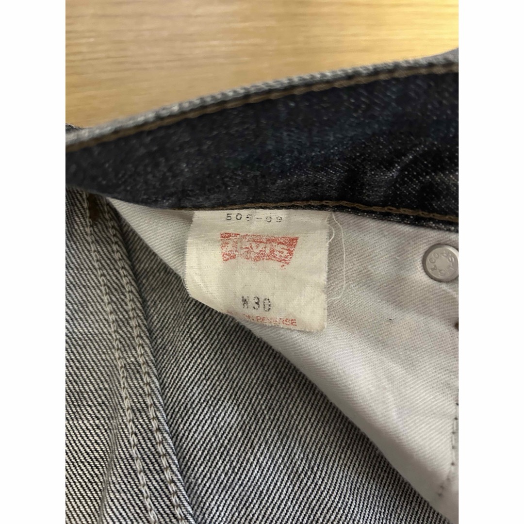 Levi's(リーバイス)のリーバイス　505 ブラック　日本製　W30 メンズのパンツ(デニム/ジーンズ)の商品写真