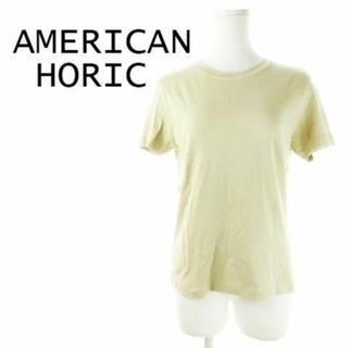 アメリカンホリック(AMERICAN HOLIC)のアメリカンホリック 半袖Tシャツ コットン S ピスタチオ 221125CK2A(Tシャツ(半袖/袖なし))