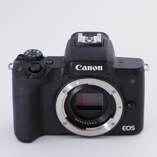 Canon - 超美品 EOS Kiss M ボディ ブラック の通販｜ラクマ