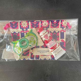 ロクシタン(L'OCCITANE)のロクシタン　バレンタイン　ハンド＆バス　ギフト　ノベルティ(ハンドクリーム)