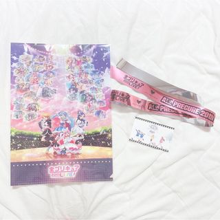 全プリキュアLIVE クリアファイル 銀テープ プリキュア感謝祭 カード(キャラクターグッズ)