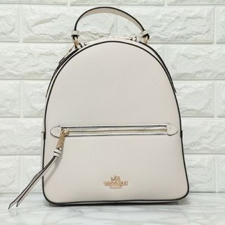 コーチ(COACH)のCOACH コーチ リュック バックパック シグネチャー ホワイト アイボリー(リュック/バックパック)