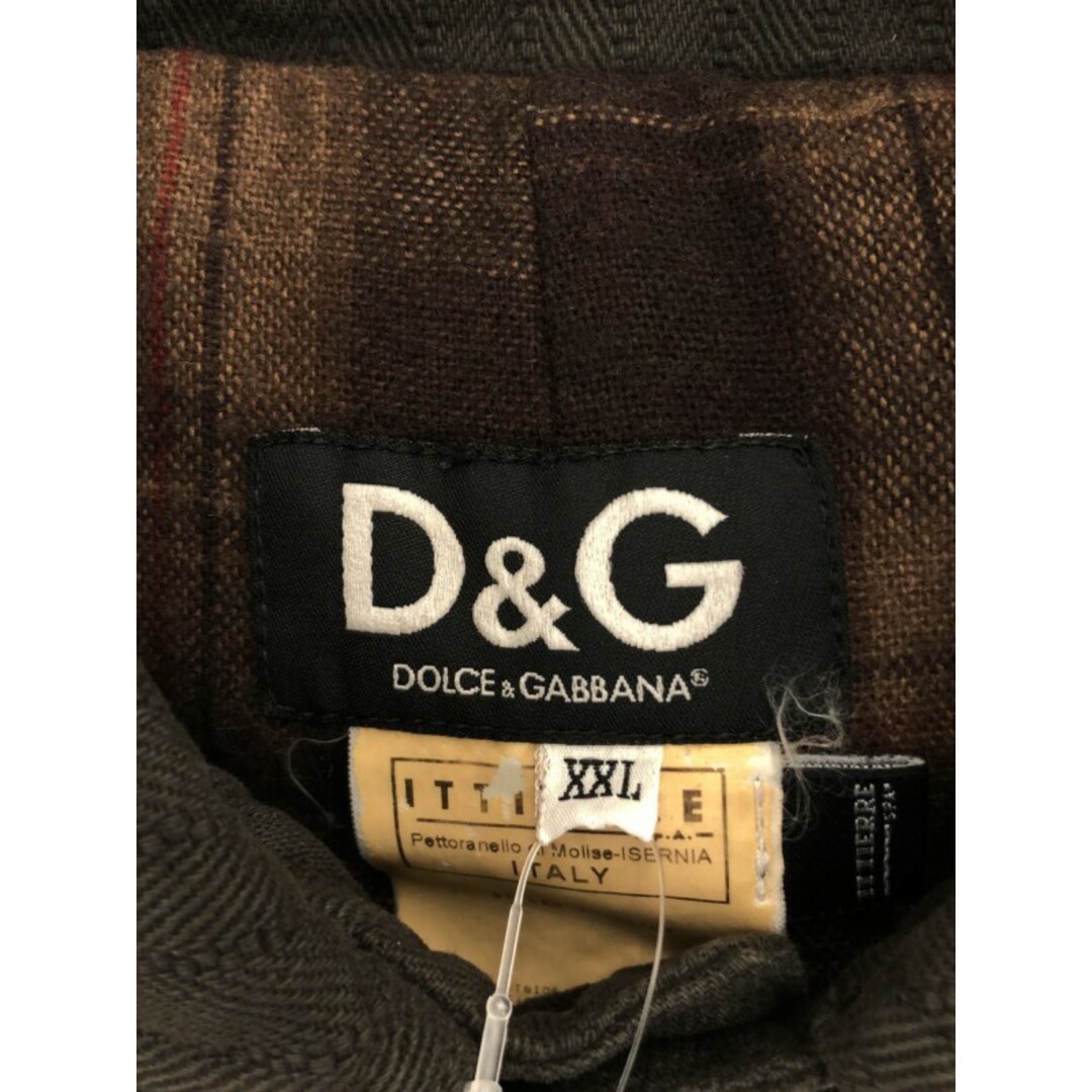 D&G(ディーアンドジー)のD&G ディーアンドジー マルチジップ カーゴポケットジャケット チャコール XXL メンズのジャケット/アウター(その他)の商品写真