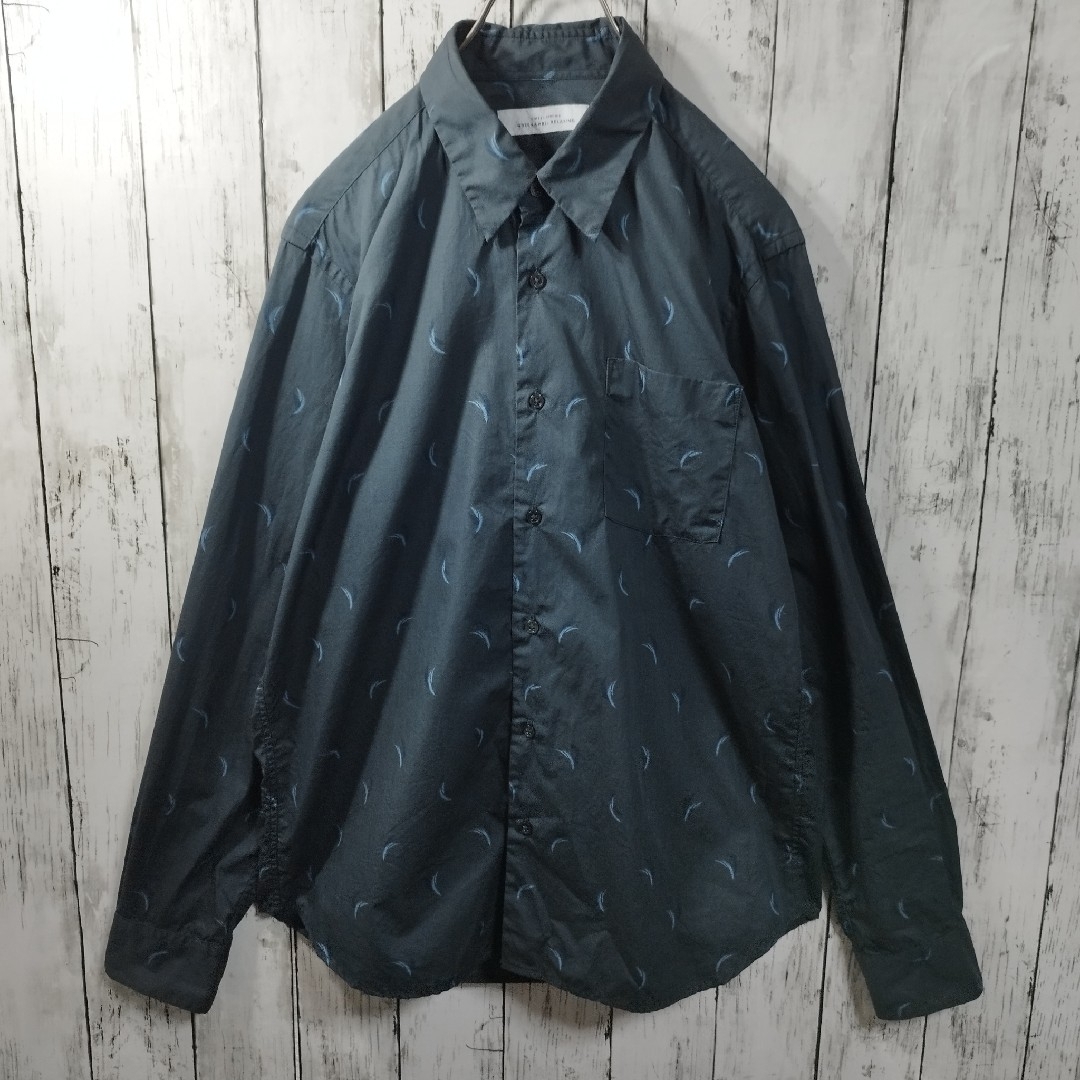 UNITED ARROWS green label relaxing(ユナイテッドアローズグリーンレーベルリラクシング)の【GREEN LABEL RELAXING】Feather Shirt　D376 メンズのトップス(シャツ)の商品写真