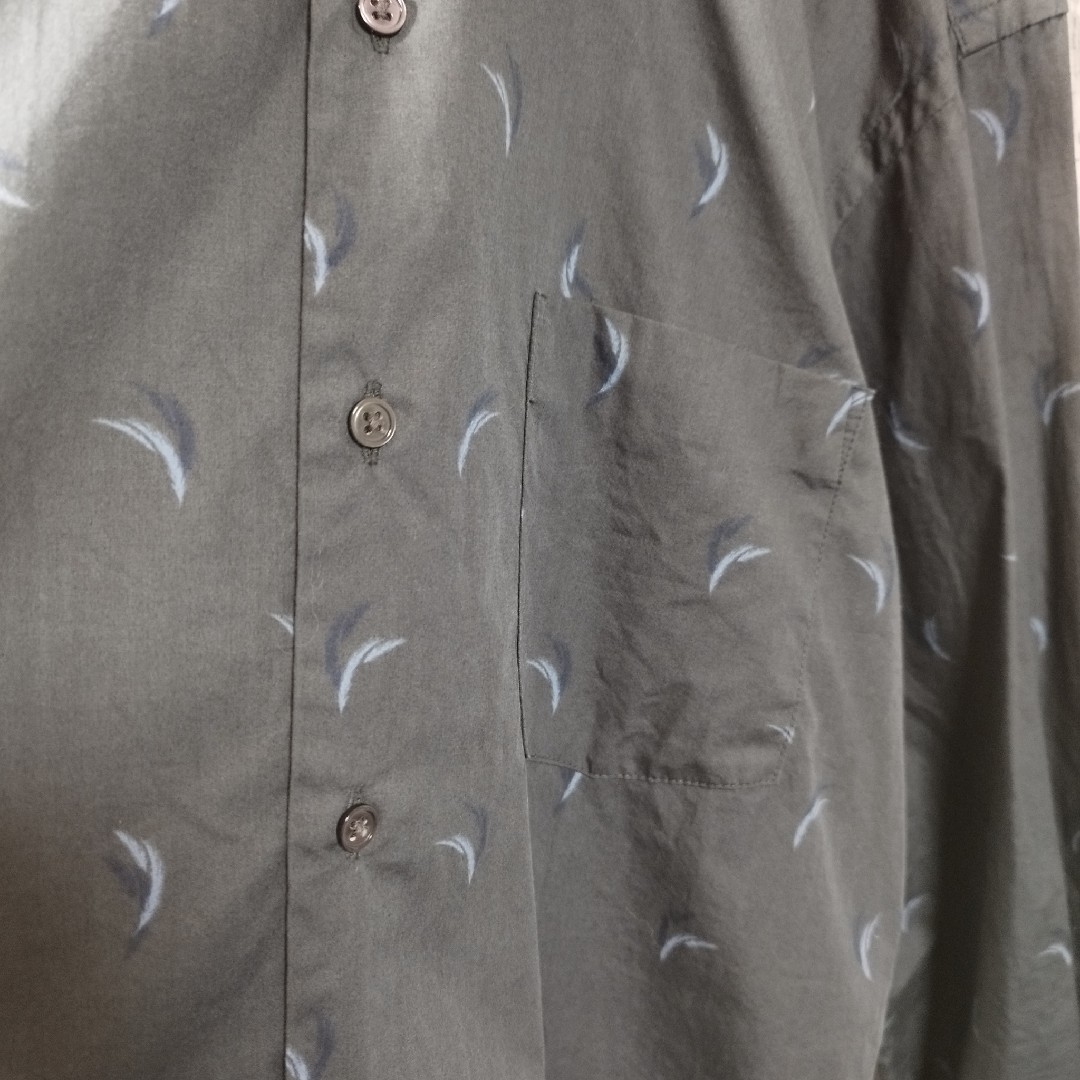 UNITED ARROWS green label relaxing(ユナイテッドアローズグリーンレーベルリラクシング)の【GREEN LABEL RELAXING】Feather Shirt　D376 メンズのトップス(シャツ)の商品写真