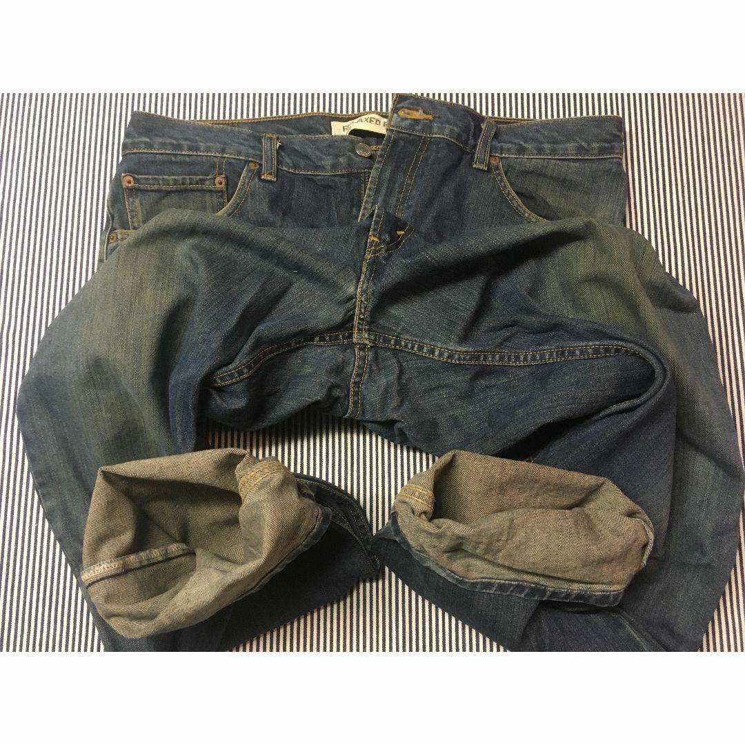 Levi's(リーバイス)のLevi'sリーバイス 550 W36 L30 セミウォッシュ 2001年 メンズのパンツ(デニム/ジーンズ)の商品写真