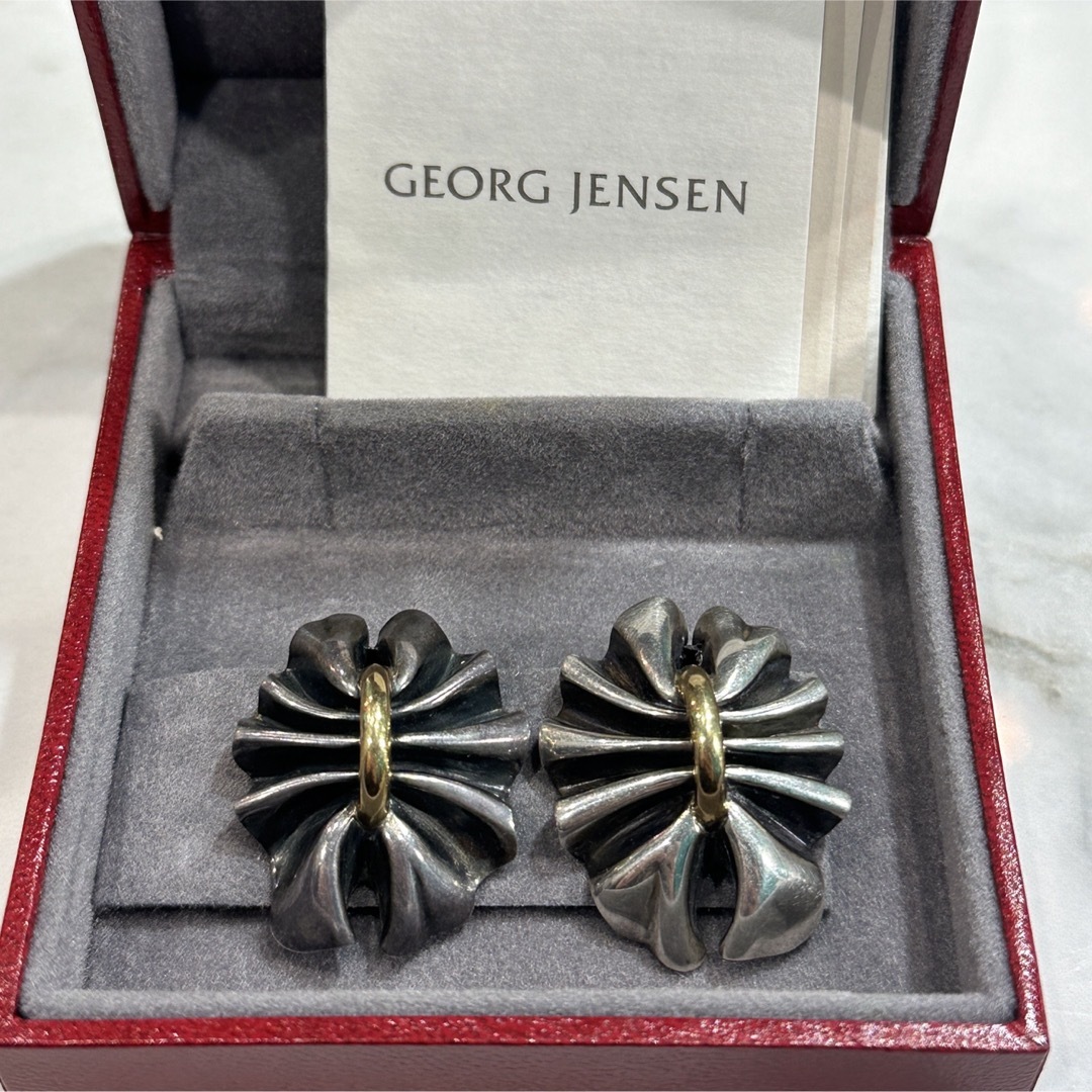 Georg Jensen(ジョージジェンセン)のGEORGJENSEN 925/K18 イヤリング レディースのアクセサリー(イヤリング)の商品写真