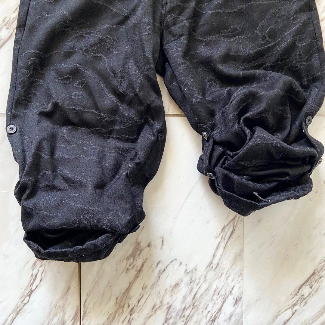 希少 maharishi 3way ジャガード織 黒 ブラックタイガーカモパンツ 希少 maharishi 3way ジャガード織 黒 ブラックタイガーカモパンツ