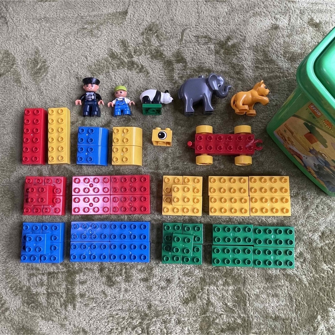 Lego(レゴ)のLEGO ミッキー&フレンズのバケツ みどりのバケツ かずあそびトレイン セット キッズ/ベビー/マタニティのおもちゃ(積み木/ブロック)の商品写真