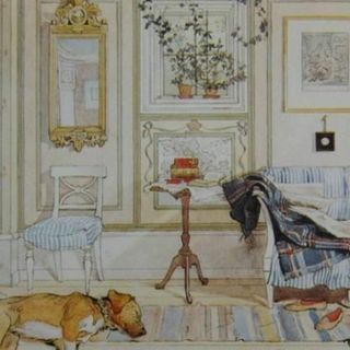 カール・ラーソンThe Resting Place in the Parlour(絵画/タペストリー)