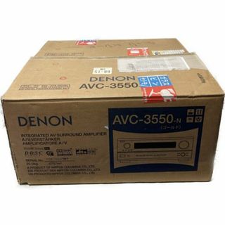 デノン(DENON)の完動品 美品 DENON デノン AVサラウンドアンプ AVC-3550(アンプ)