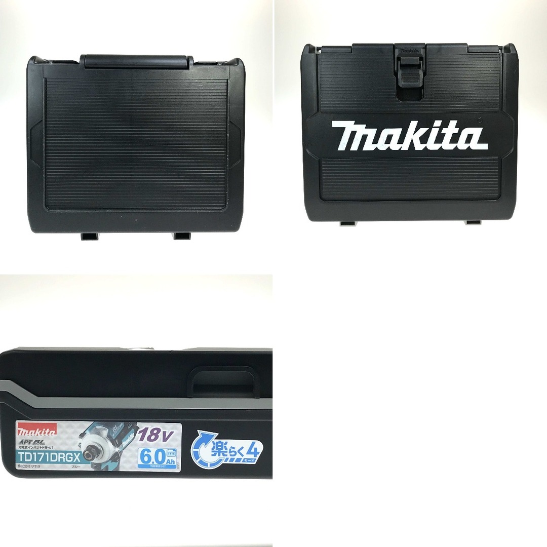 Makita(マキタ)の##MAKITA マキタ 充電式インパクトドライバ 18V TD171DRX ブルー 充電器・充電池2個・ケース付 インテリア/住まい/日用品のインテリア/住まい/日用品 その他(その他)の商品写真