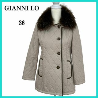 ジャンニロジュディチェ(GIANNI LO GIUDICE)の美品 GIANNI LO GIUDICE ジャケット  ベージュ ブラウン 36(その他)