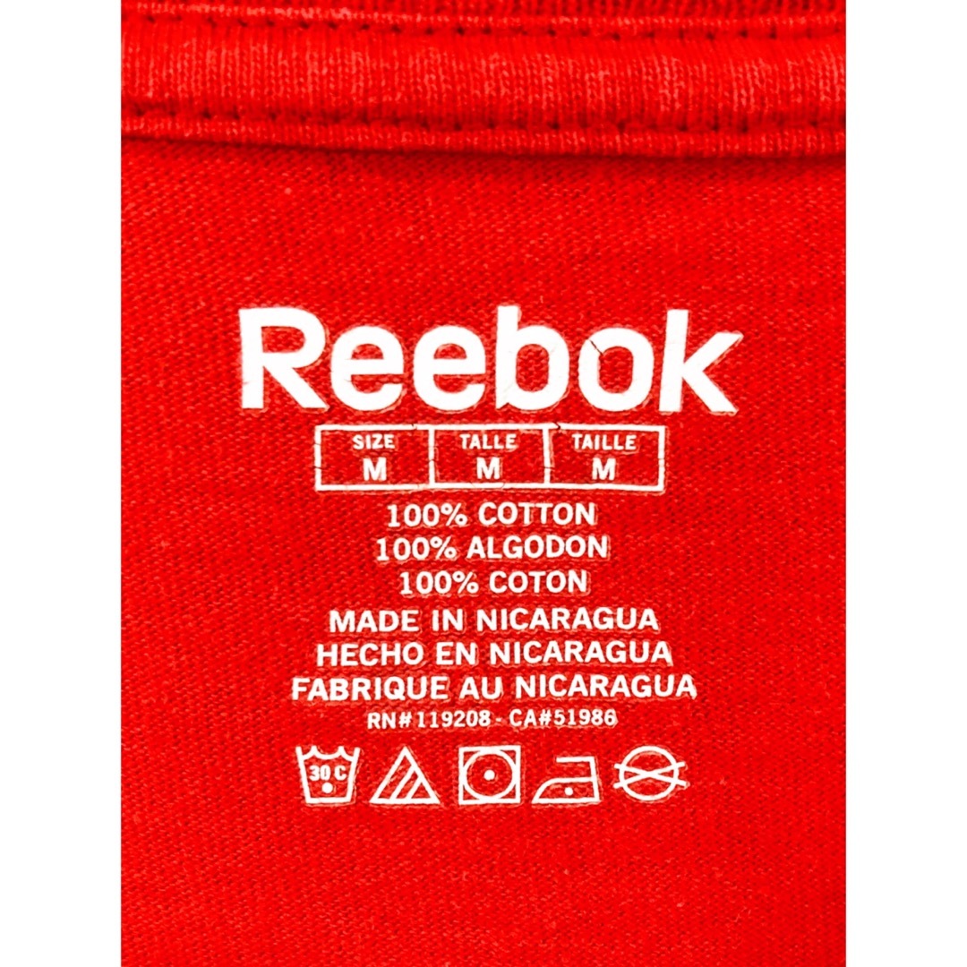 Reebok(リーボック)のNFL　フォーティナイナーズ　49ers　長袖Tシャツ　M　赤　USA古着 メンズのトップス(Tシャツ/カットソー(七分/長袖))の商品写真